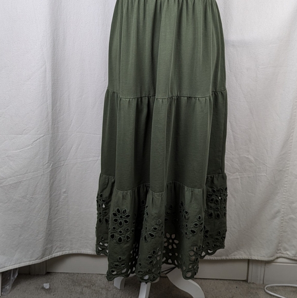 J Crew tiered midi dress - Picture 6 of 11